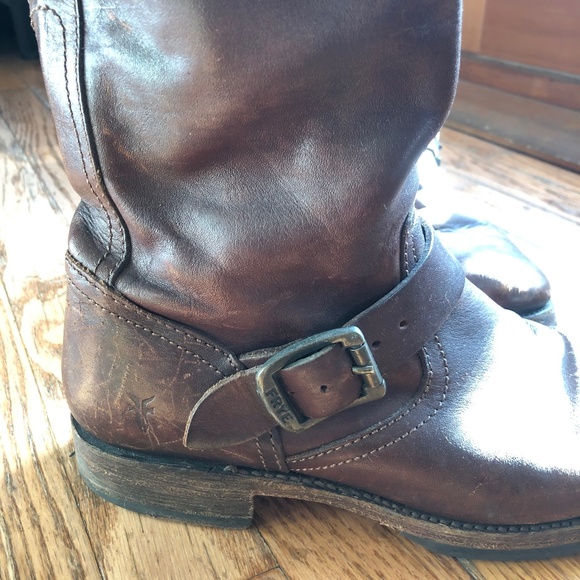 Frye Veronica Slouch - Cognac - Picture 4 of 11